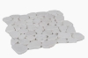 Picture of Elysium - River Stone Mosaic White