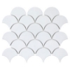 Picture of Anthology Tile - Porcelart Fan White Glossy