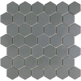 Picture of Anthology Tile - Porcelart Hexagon Grey Matte