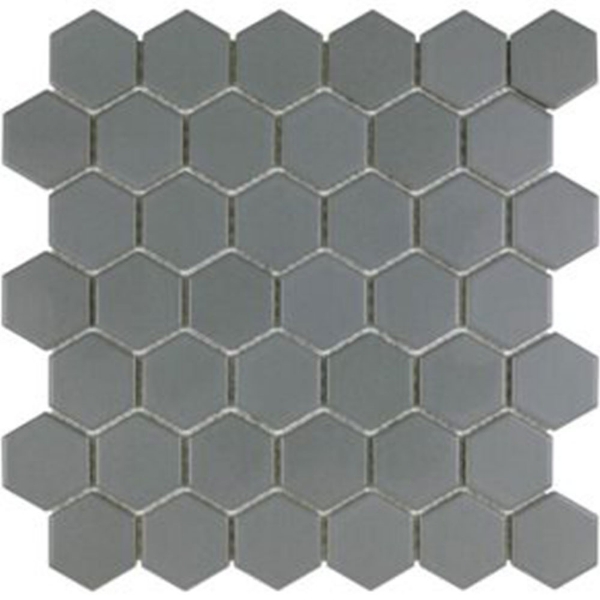 Picture of Anthology Tile - Porcelart Hexagon Grey Matte