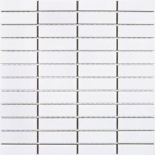 Picture of Anthology Tile - Porcelart Striaght Stack White Glossy