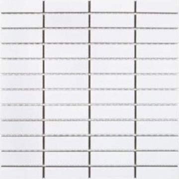 Picture of Anthology Tile - Porcelart Striaght Stack White Glossy