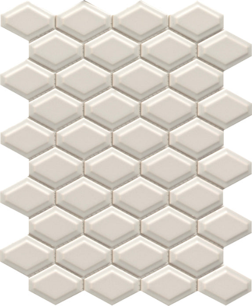 Picture of Emser Tile - Catch Mosaic Beveled Hexagon Fawn