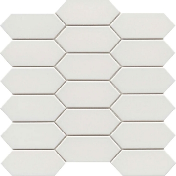 Picture of Emser Tile - Catch Picket Mosaic Gray