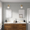 Picture of Emser Tile - Catch Picket Mosaic Gray