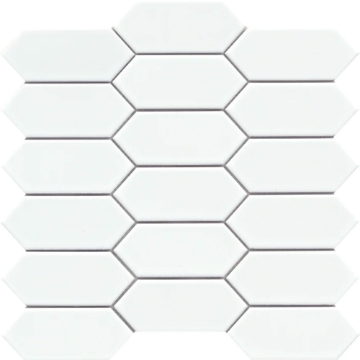 Picture of Emser Tile - Catch Picket Mosaic Ice