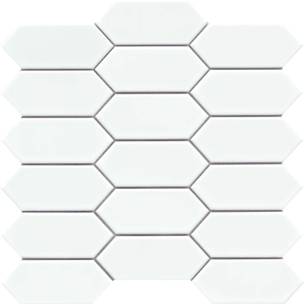 Picture of Emser Tile - Catch Picket Mosaic Ice