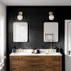 Picture of Emser Tile - Catch Picket Mosaic Black