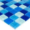 Picture of Anthology Tile - Splash 1 x 1 Mosaic Atlantic Ocean