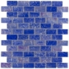 Picture of Anthology Tile - Splash 1 x 2 Brick Mosaic Adriatic Seas