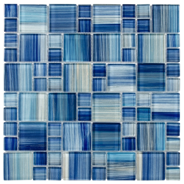 Picture of Anthology Tile - Splash Mixed Mosaic Neptune Blocks
