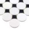 Picture of Anthology Tile - The Finish Line Buttons Mosaic Sable Black Buttons