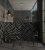 Picture of Emser Tile - Contra Black Demi