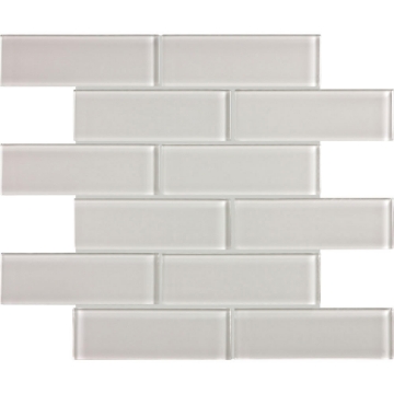 Picture of Tesoro - Element Glass Mosaic Staggered 2 x 6 Mist