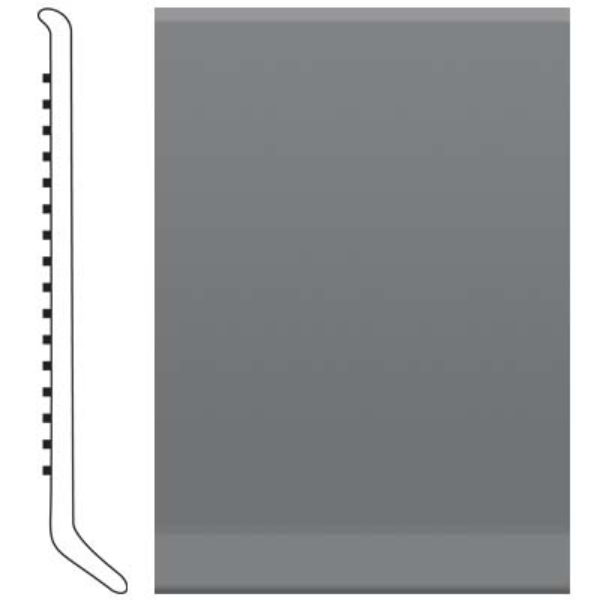 Picture of Roppe - Pinnacle Rubber Wall Base 3 (Cove Base) Charcoal
