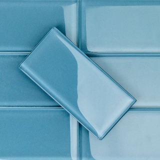 Picture of SOHO Studio Corp - Crystal 3 x 6 Blue Gray