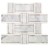 Picture of SOHO Studio Corp - Interlace White Carrara, Temple Gray & Thassos