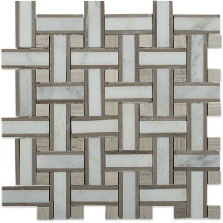 Picture of SOHO Studio Corp - Lattice Athens Gray Asian Statuary Wooden Beige