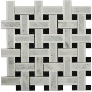 Picture of SOHO Studio Corp - Lattice White Thassos Light Gray Black