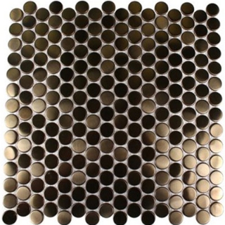 Picture of SOHO Studio Corp - Metal Mosaic Circles Copper