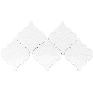 Picture of SOHO Studio Corp - Terra Ignis Floral Lantern Blanco