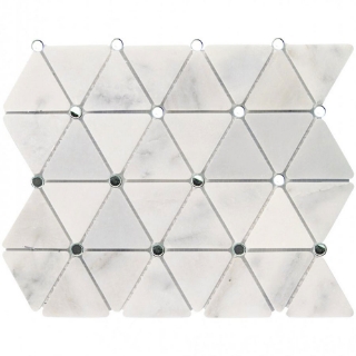 Picture of SOHO Studio Corp - Water Jet Mosaic MJ Trio Statuary with Silver Mirror