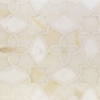 Picture of SOHO Studio Corp - Water Jet Mosaic Alstromeria White Onyx Calacatta