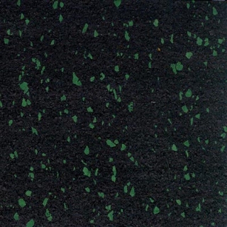 Picture of Roppe - Recoil Fitness Flooring Interlocking Tiles 20% Chip 1/2 Gauge Hunter Green