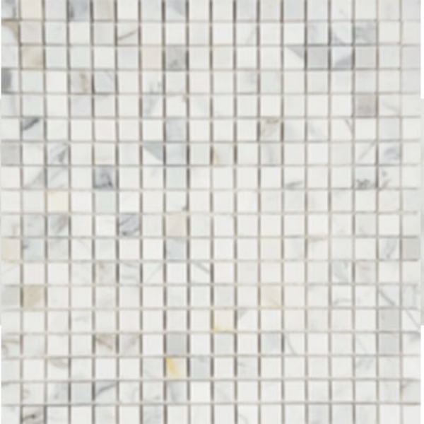 Picture of Tesoro - Metropolitan Stone Mosaic 5/8 x 5/8 Calacatta Gold