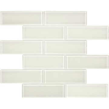 Picture of Tesoro - Element Glass Mosaic Staggered 2 x 6 Sand