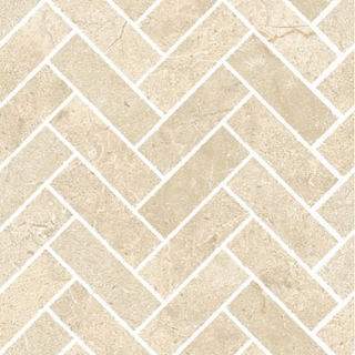 Picture of SantAgostino - Themar Mosaic Herringbone Crema Marfil