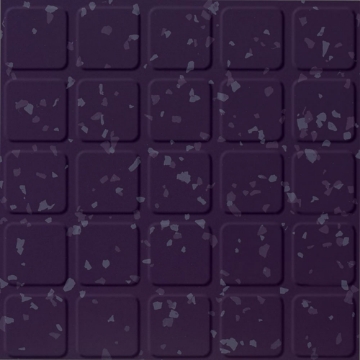 Picture of Roppe - Symmetry Raised Square Aubergine