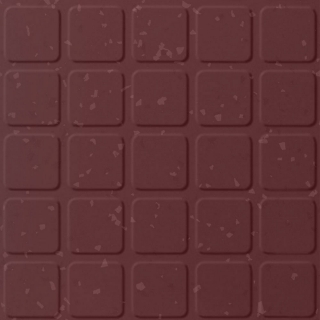 Picture of Roppe - Symmetry Raised Square Cinnabar