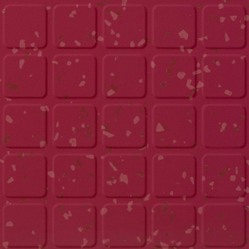 Picture of Roppe - Symmetry Raised Square Red