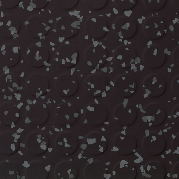 Picture of Roppe - Symmetry Raised Circular Vantage Black