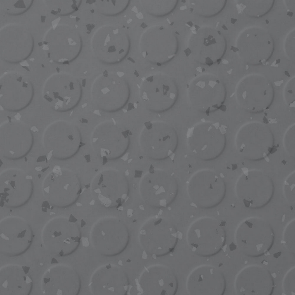 Picture of Roppe - Symmetry Low Profile Raised Circular Charcoal