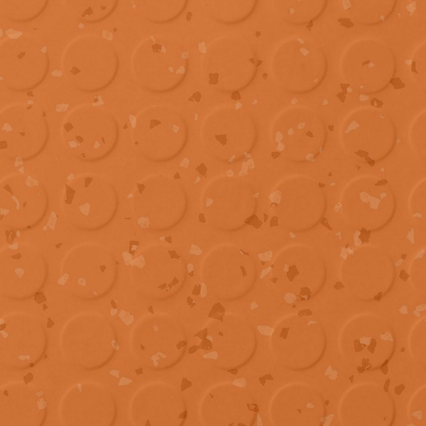 Picture of Roppe - Symmetry Low Profile Raised Circular Citrus