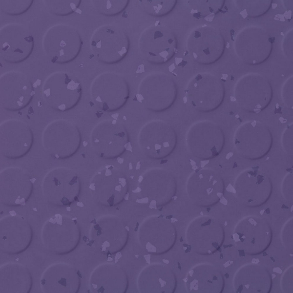 Picture of Roppe - Symmetry Low Profile Raised Circular Grape