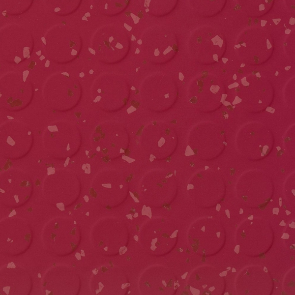 Picture of Roppe - Symmetry Low Profile Raised Circular Red