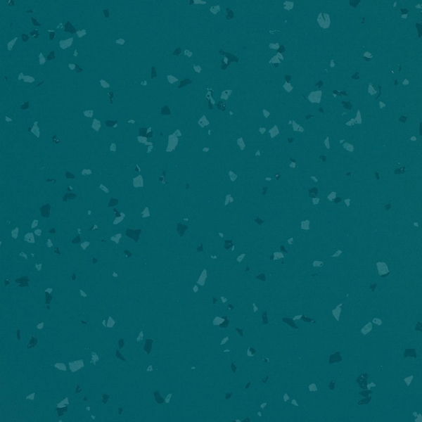 Picture of Roppe - Symmetry Hammered 24 x 24 Peacock