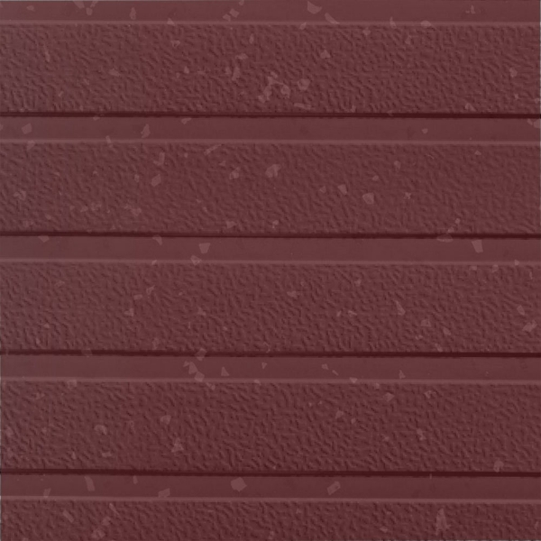 Picture of Roppe - Symmetry Warning Tile Cinnabar