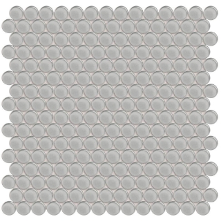 Picture of Tesoro - Element Glass Mosaic Penny Round Shadow