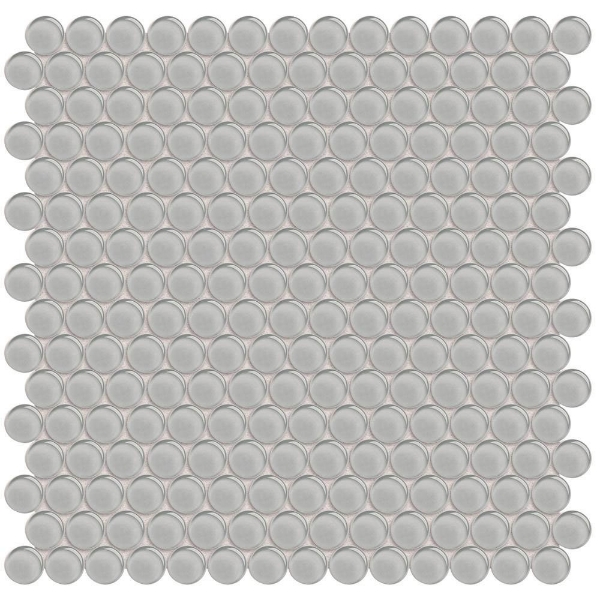 Picture of Tesoro - Element Glass Mosaic Penny Round Shadow