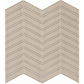 Picture of Tesoro - Element Glass Mosaic Chevron Earth