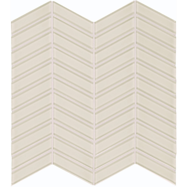 Picture of Tesoro - Element Glass Mosaic Chevron Sand