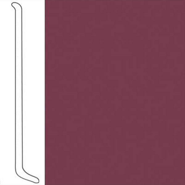 Picture of VPI Corp. - Wallbase Coved 2.5 Plum Wine