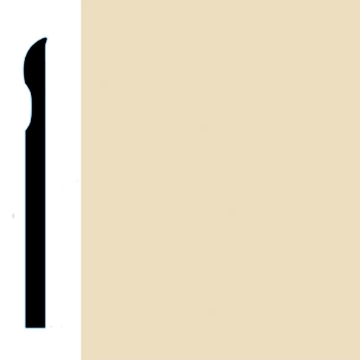 Picture of VPI Corp. - Low Dirt Retention Wallbase LDR2 4-inch Eggshell