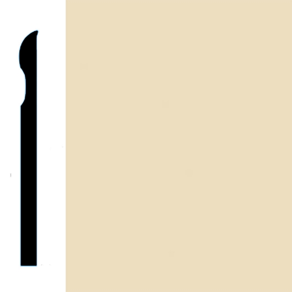 Picture of VPI Corp. - Low Dirt Retention Wallbase LDR2 4-inch Eggshell