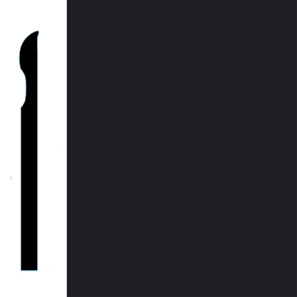 Picture of VPI Corp. - Low Dirt Retention Wallbase LDR2 4-inch Jet