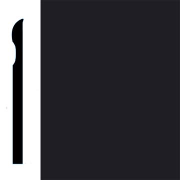 Picture of VPI Corp. - Low Dirt Retention Wallbase LDR2 6-inch Jet